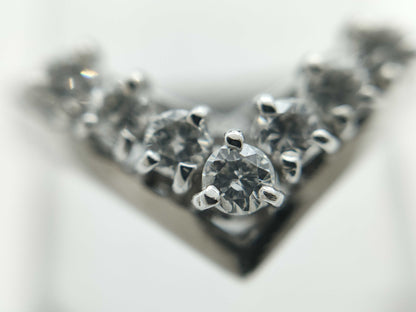 D0.23ct Pt900 4.0g Ring 