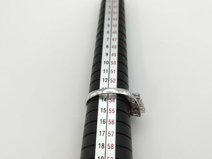 D0.23ct Pt900 4.0g Ring 