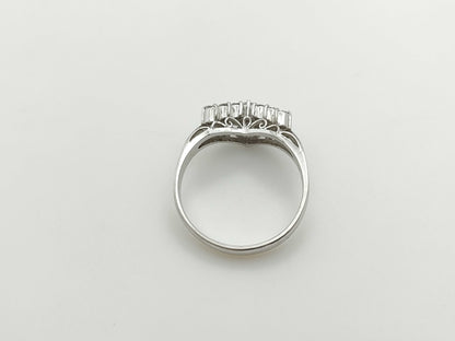 D0.23ct Pt900 4.0g Ring 