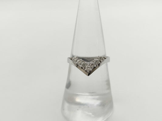 D0.23ct Pt900 4.0g Ring 