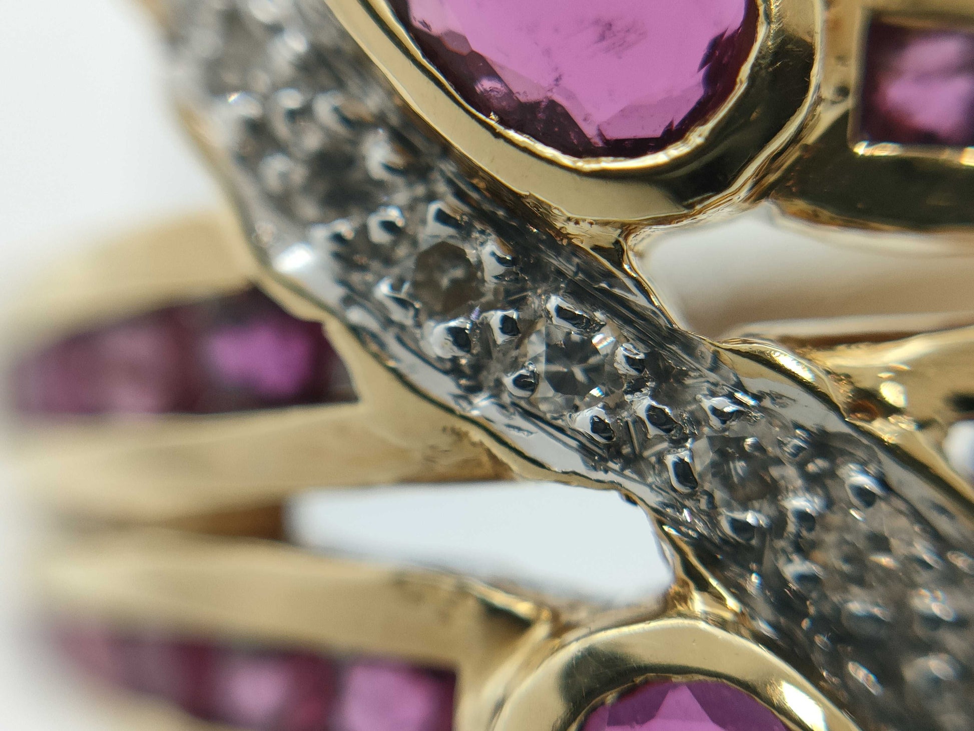 R0.87ct D0.11ct K18 4.4g Ring 