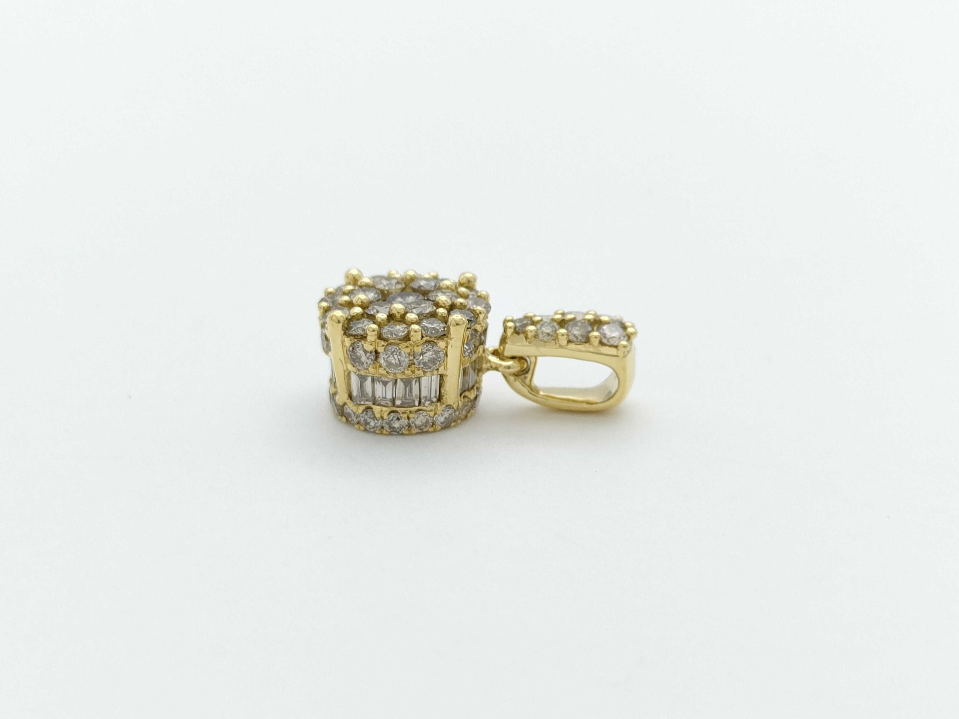 D0.70ct K18 1.5g Pendant Top 