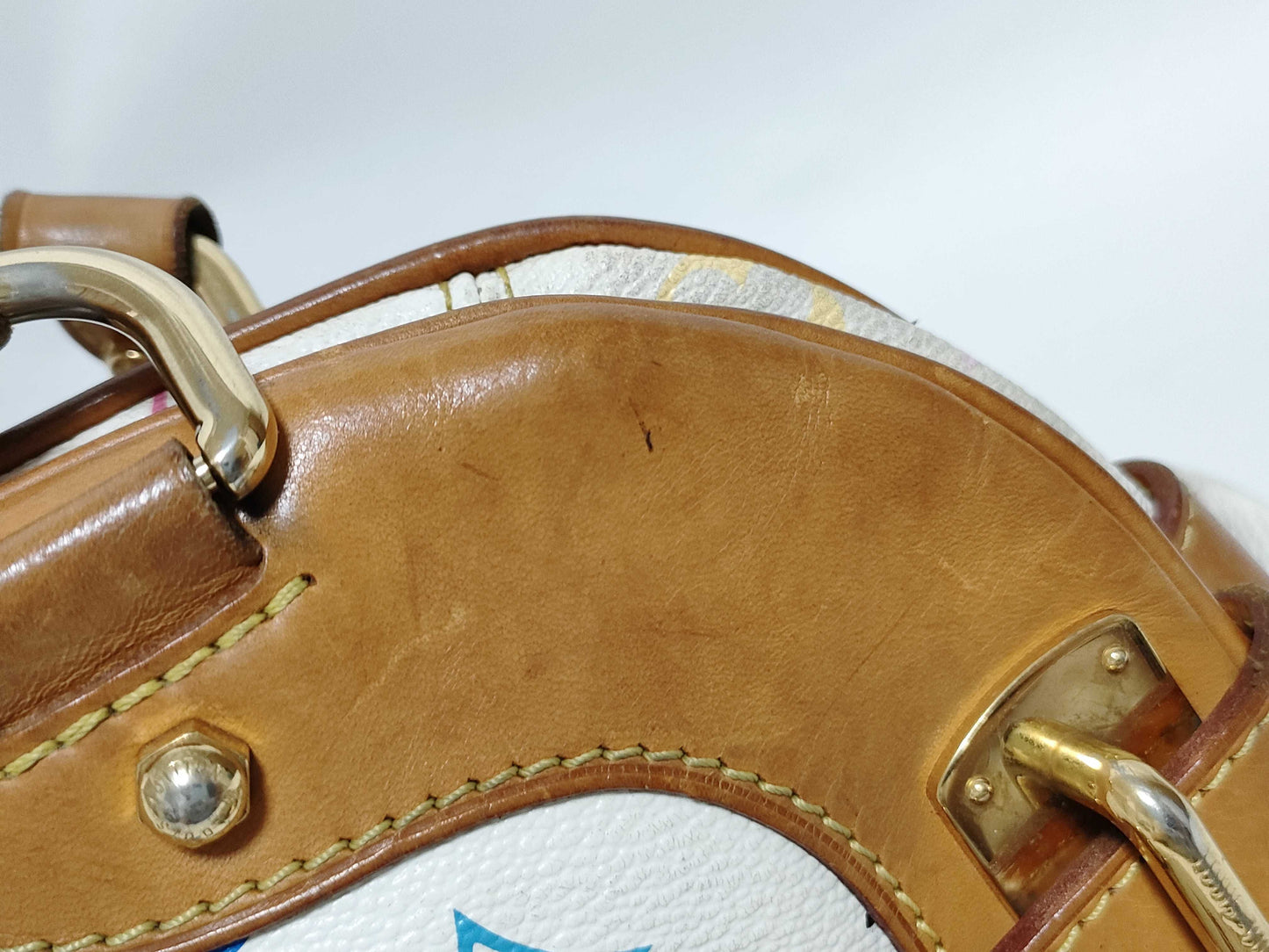 LOUIS VUITTON RFID verification failed ***07* Monogram Multicolor LOUIS VUITTON Claudia Handbag