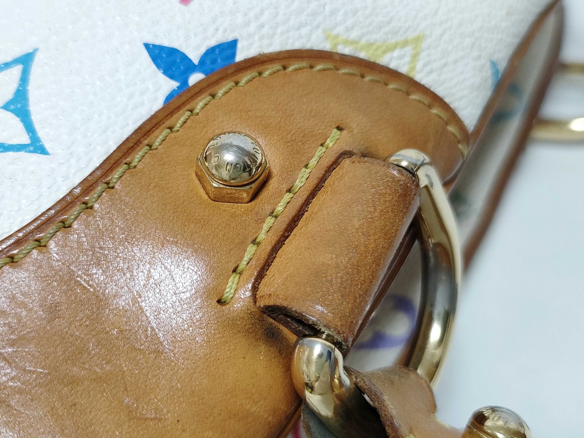 LOUIS VUITTON RFID verification failed ***07* Monogram Multicolor LOUIS VUITTON Claudia Handbag