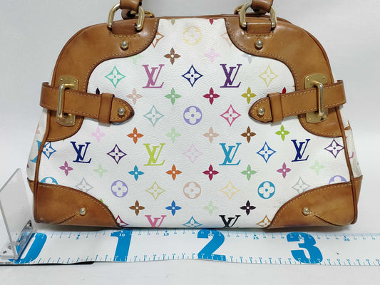 LOUIS VUITTON RFID verification failed ***07* Monogram Multicolor LOUIS VUITTON Claudia Handbag