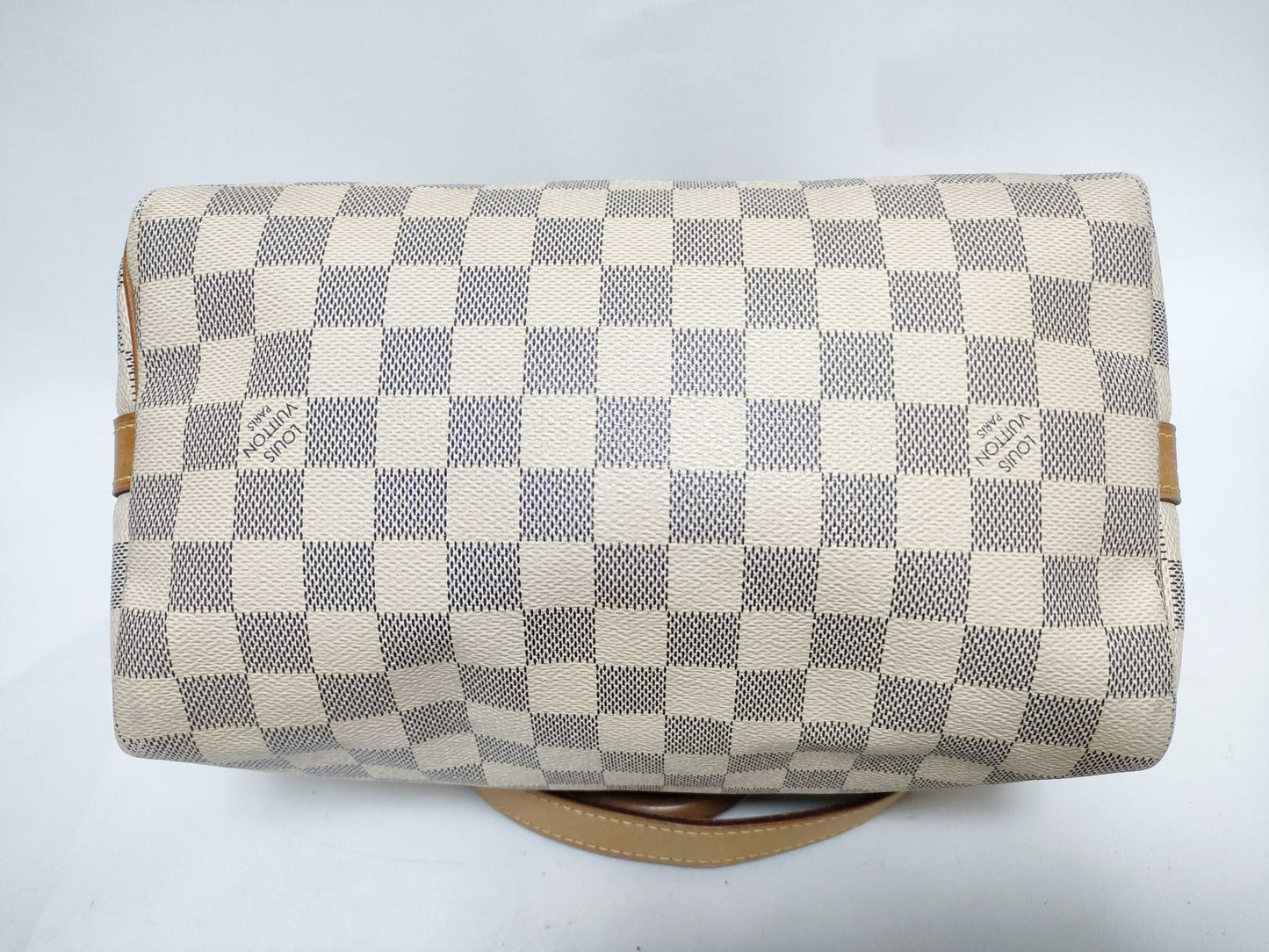 LOUIS VUITTON RFID Unverifiable Damier Azur LOUIS VUITTON Speedy25 Handbag