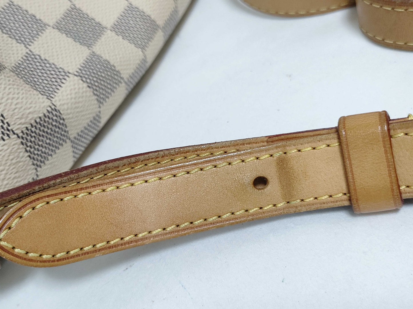 LOUIS VUITTON RFID Unverifiable Damier Azur LOUIS VUITTON Speedy25 Handbag