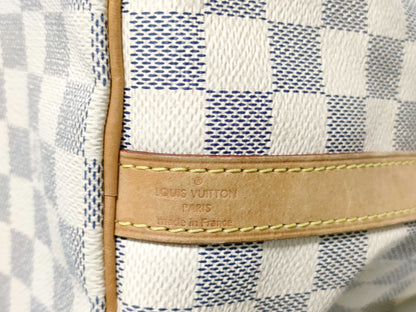 LOUIS VUITTON RFID Unverifiable Damier Azur LOUIS VUITTON Speedy25 Handbag