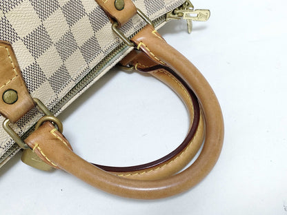 LOUIS VUITTON RFID Unverifiable Damier Azur LOUIS VUITTON Speedy25 Handbag