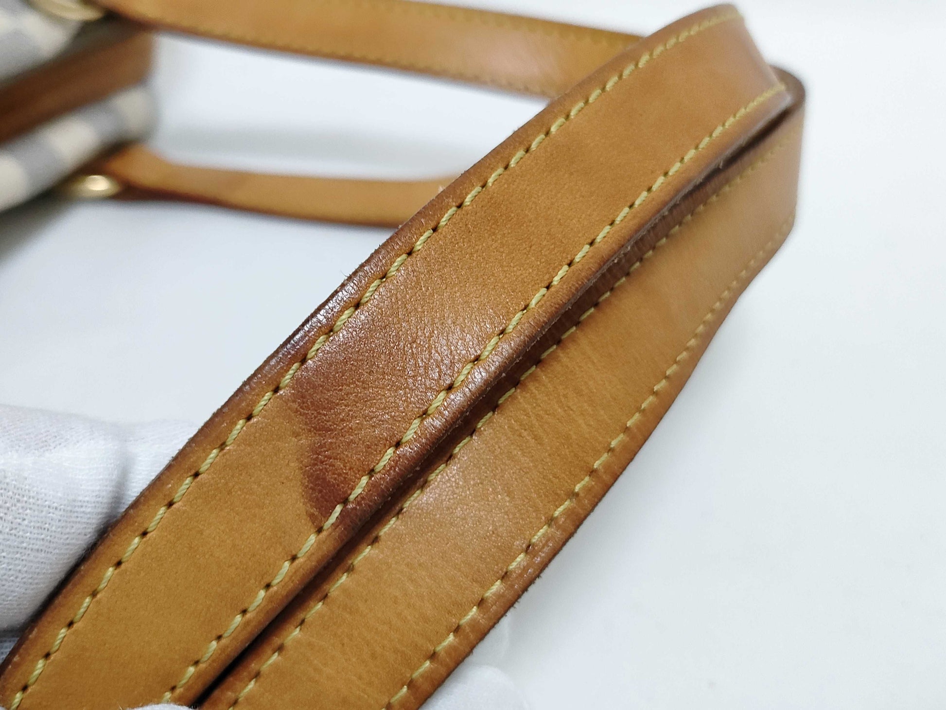 LOUIS VUITTON RFID Unverified Damier Azur Stresa Tote Bag
