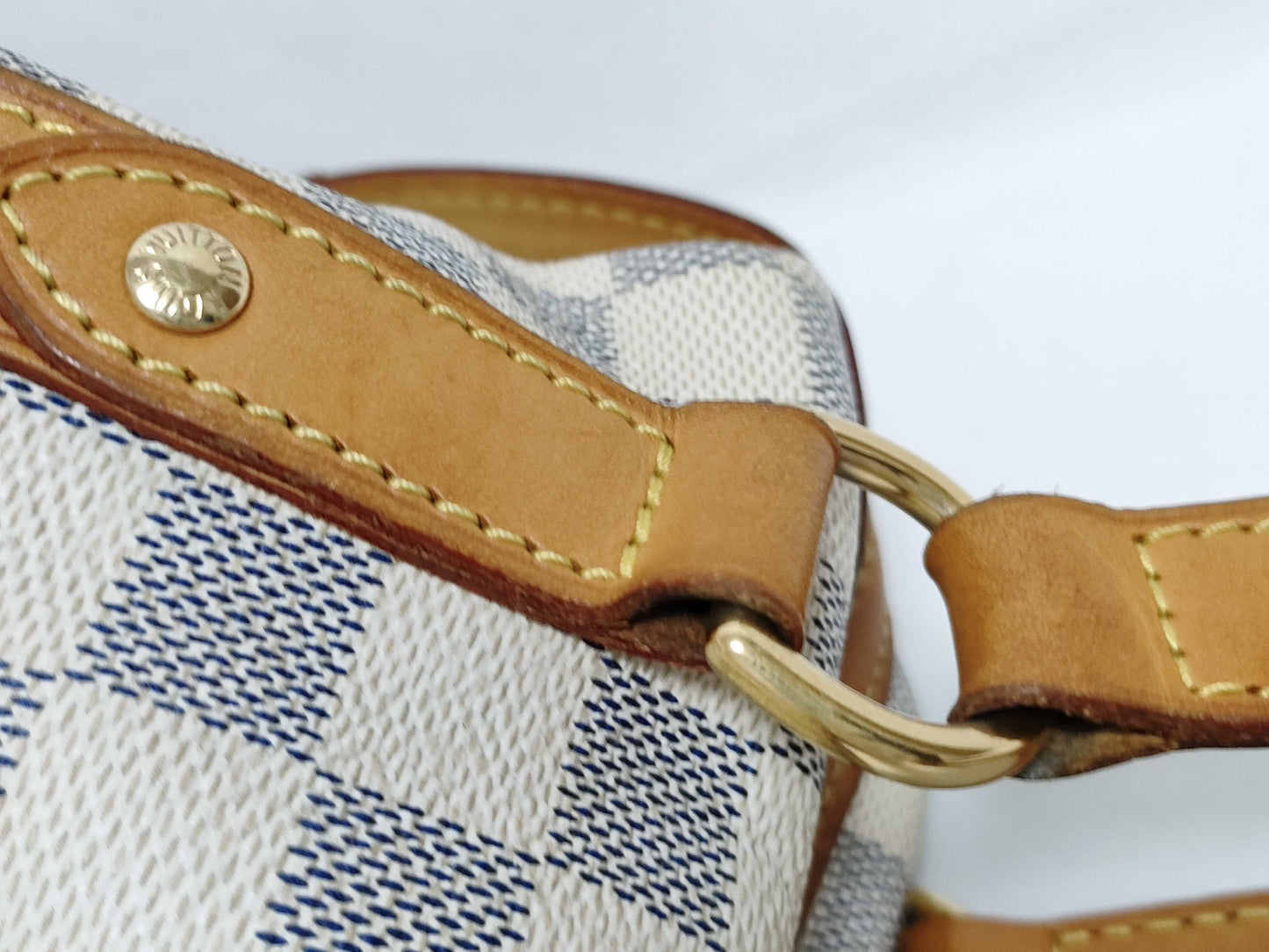 LOUIS VUITTON RFID Unverified Damier Azur Stresa Tote Bag
