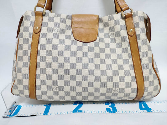 LOUIS VUITTON RFID Unverified Damier Azur Stresa Tote Bag