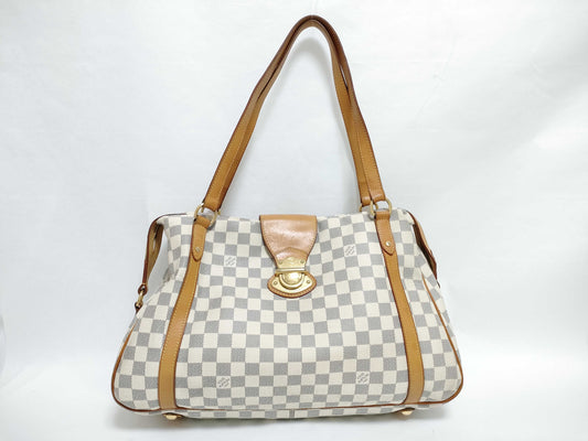 LOUIS VUITTON RFID Unverified Damier Azur Stresa Tote Bag