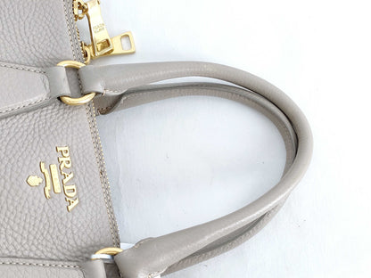 PRADA PRADA Tote Grey Handbag