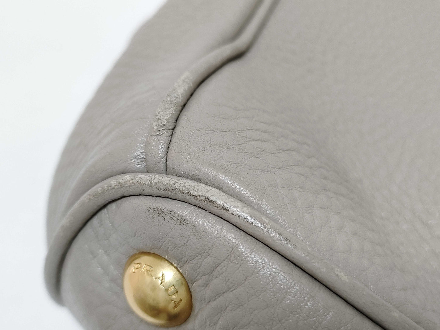 PRADA PRADA Tote Grey Handbag