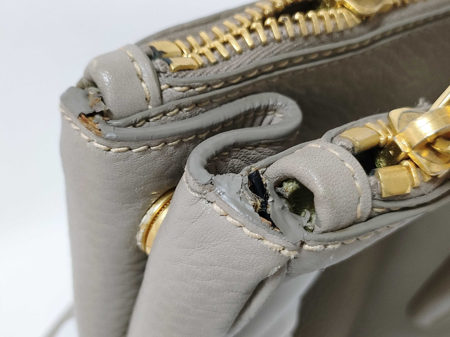 PRADA PRADA Tote Grey Handbag