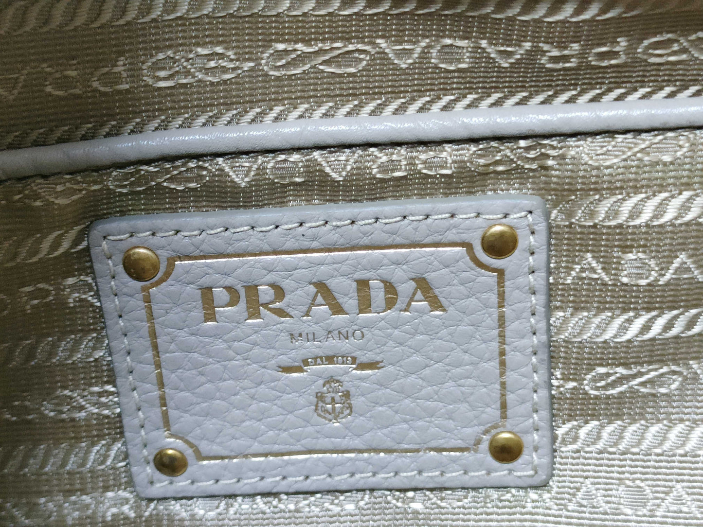 PRADA PRADA Tote Grey Handbag