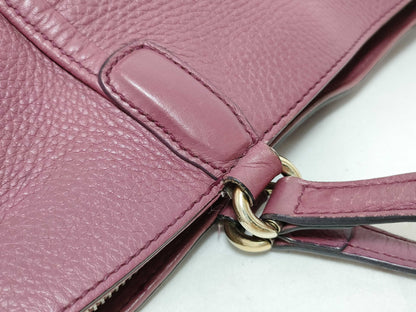 GUCCI Soho GUCCI Tote Purple Handbag