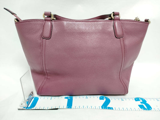 GUCCI Soho GUCCI Tote Purple Handbag