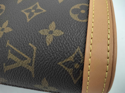LOUIS VUITTON RFID Verified Monogram Fold Me Pouch Monogram M80874 Shoulder Bag