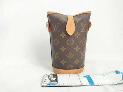 LOUIS VUITTON RFID Verified Monogram Fold Me Pouch Monogram M80874 Shoulder Bag