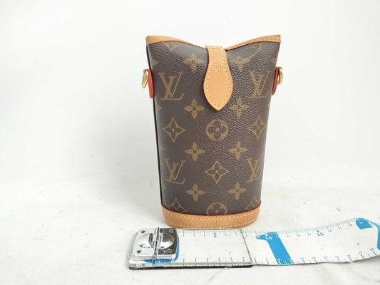 LOUIS VUITTON RFID Verified Monogram Fold Me Pouch Monogram M80874 Shoulder Bag