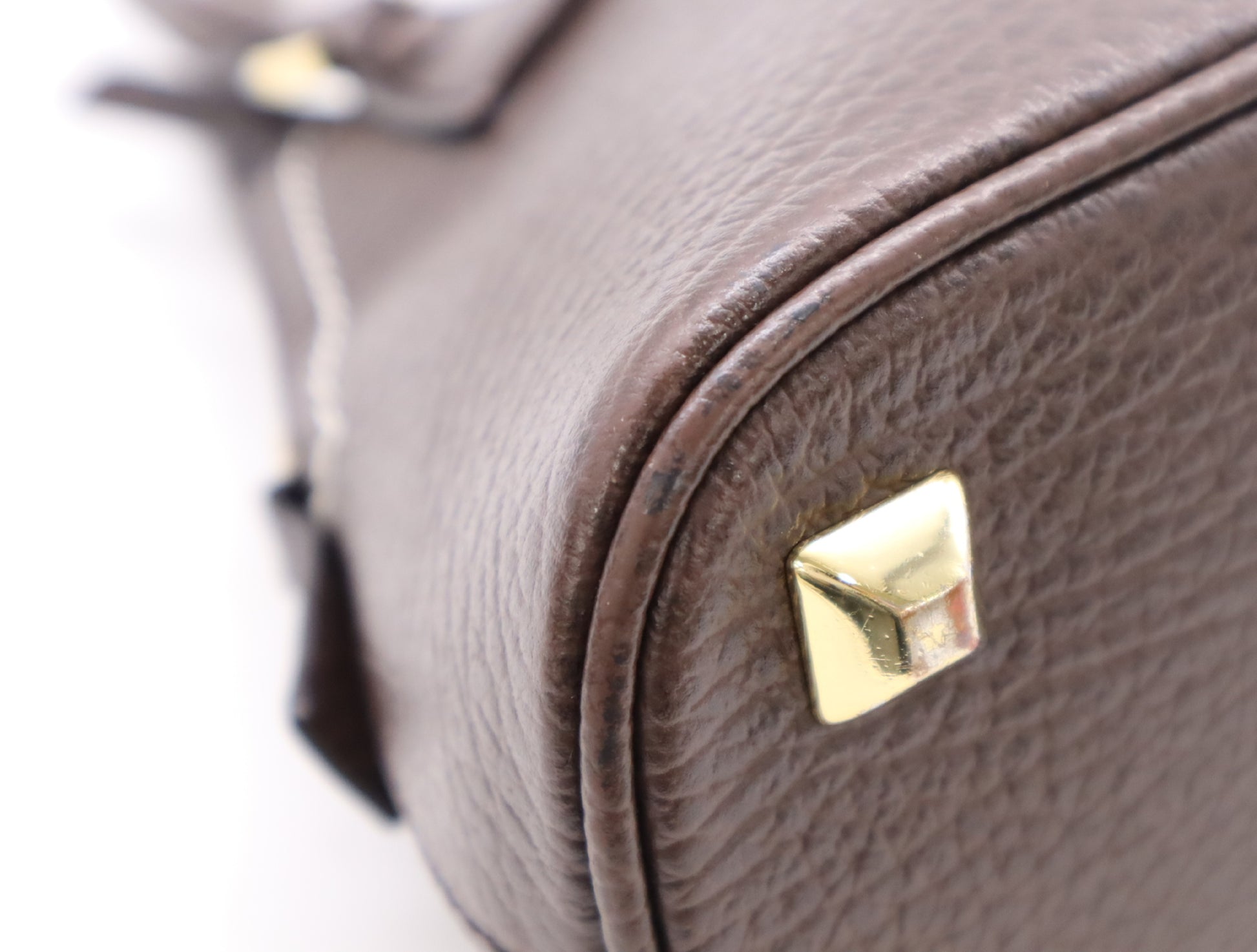 Maison Margiela 5AC Classic Micro 2-Way Handbag, Brown Leather