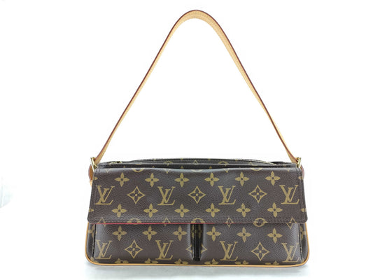 LOUIS VUITTON RFID Unverified AR0044 Monogram Viva Cite MM Monogram One-Shoulder Bag Shoulder Bag
