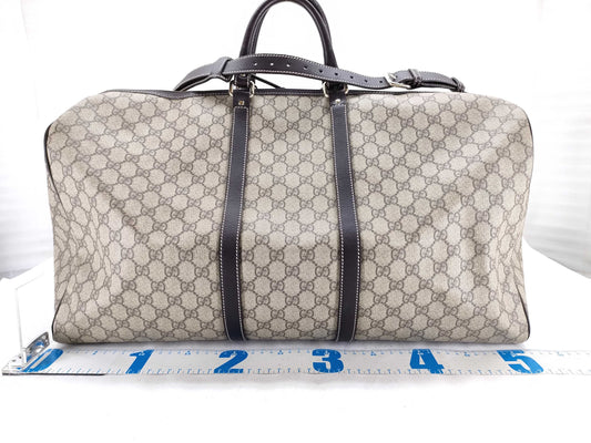 GUCCI GG Gucci GG Supreme Gucci Boston Bag with ST Boston Bag