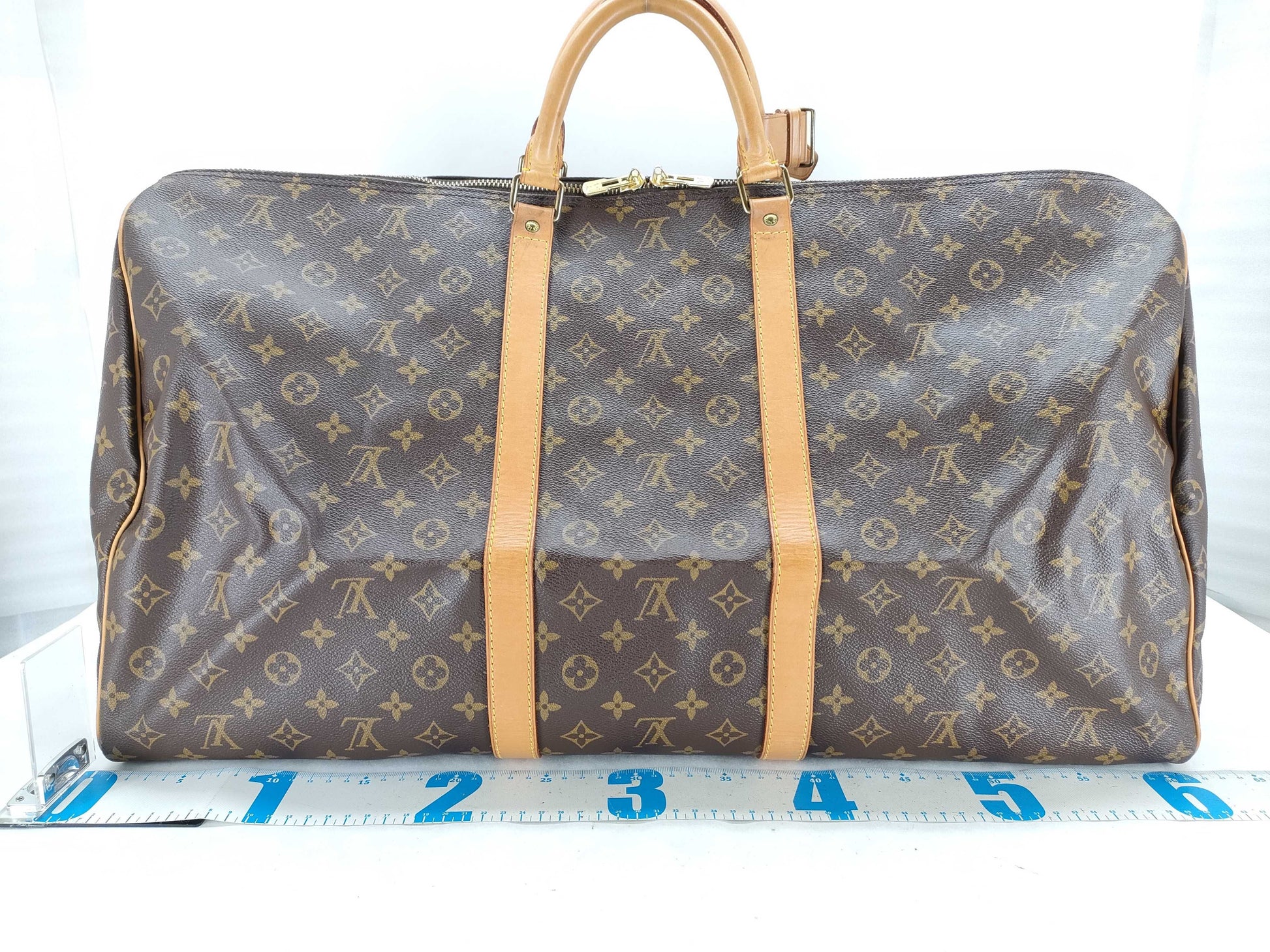 LOUIS VUITTON RFID Unverified MI1921 Monogram Louis Vuitton Keepall 60 Monogram Boston Bag Boston Bag