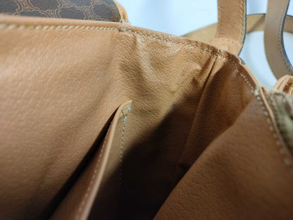 CELINE Macadam Shoulder Bag with Hardware