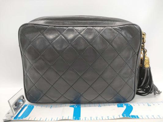 CHANEL Fringe Chain Shoulder Bag with Seal