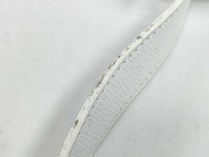 Dior PVC Old Shoulder Bag White