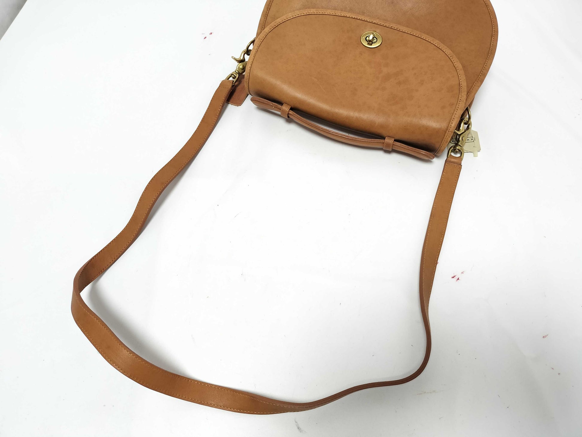 COACH Old Turnlock Shoulder Bag