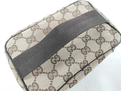 GUCCI GG Canvas Vanity Bag