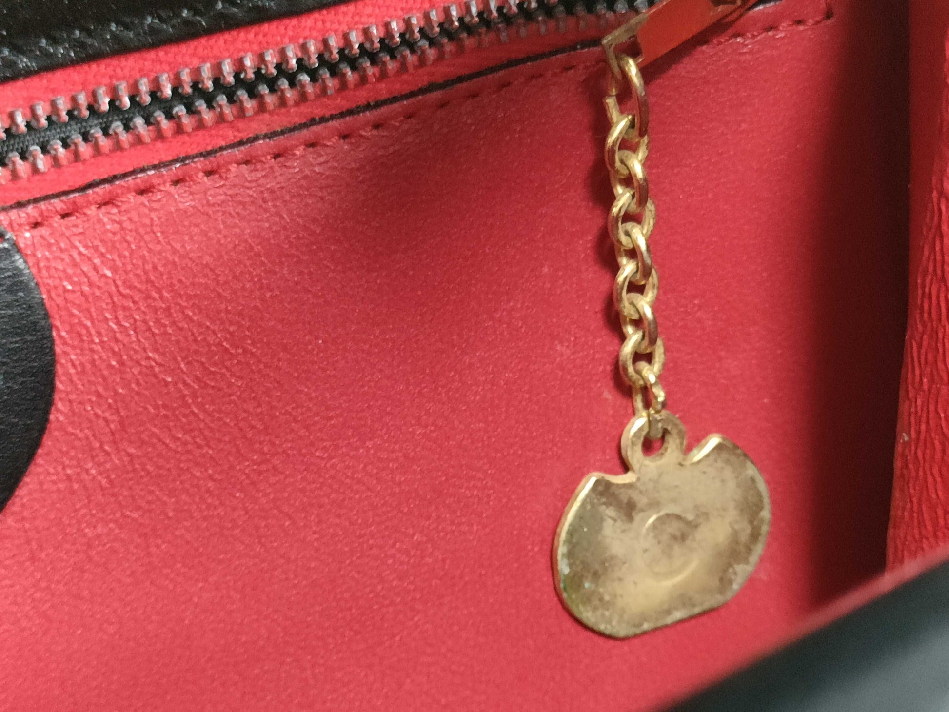 CELINE Gancini double flap handbag