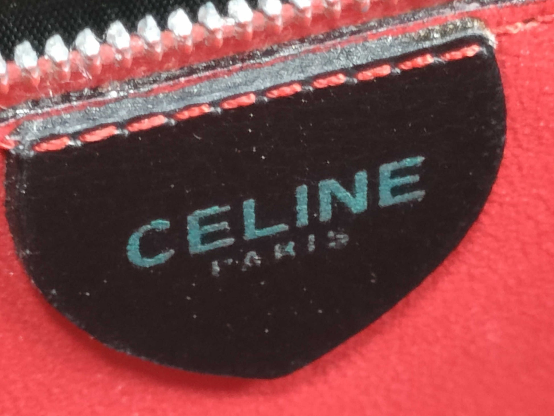 CELINE Gancini double flap handbag