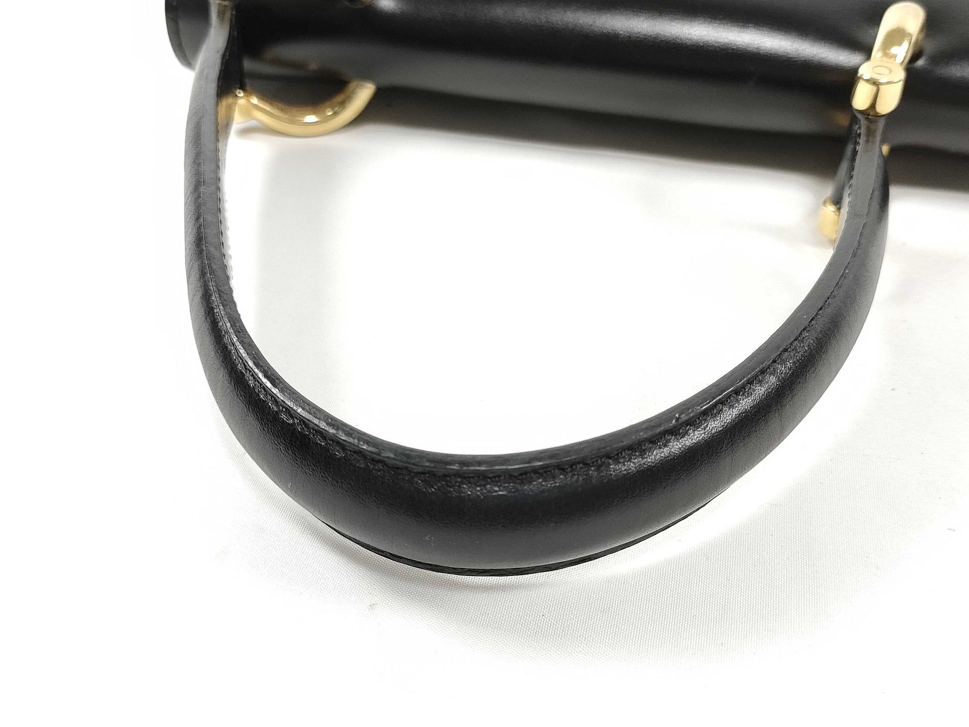 CELINE Gancini double flap handbag
