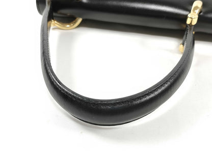 CELINE Gancini double flap handbag