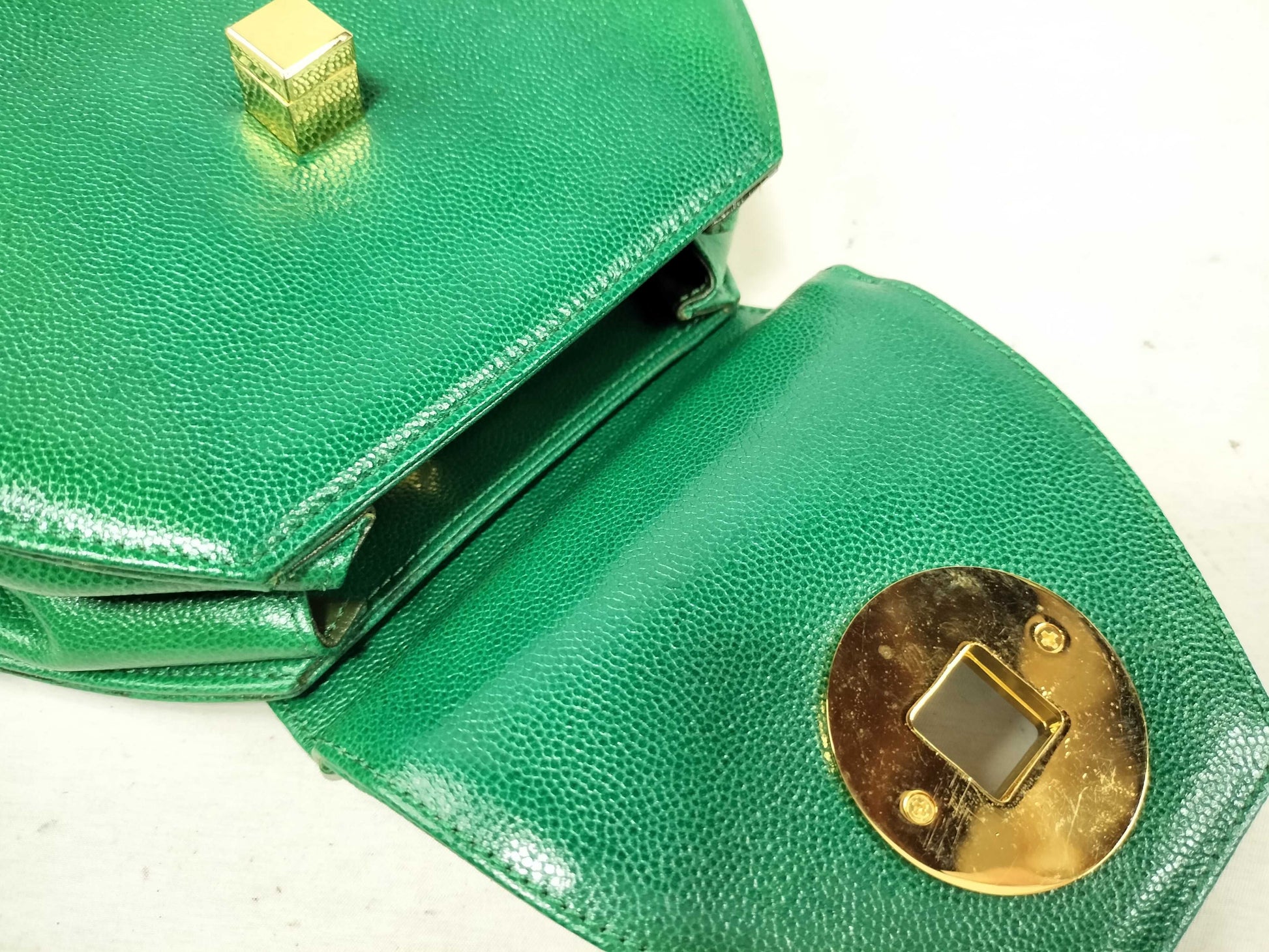 GIVENCHY Turnlock Top Handle Handbag
