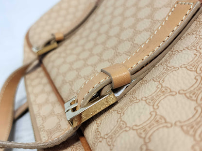 CELINE Macadam Mini Boston Shoulder Bag