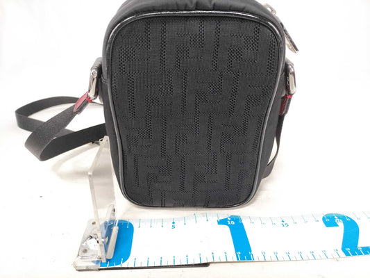 PRADA Fendi Zucca pattern fabric shoulder bag
