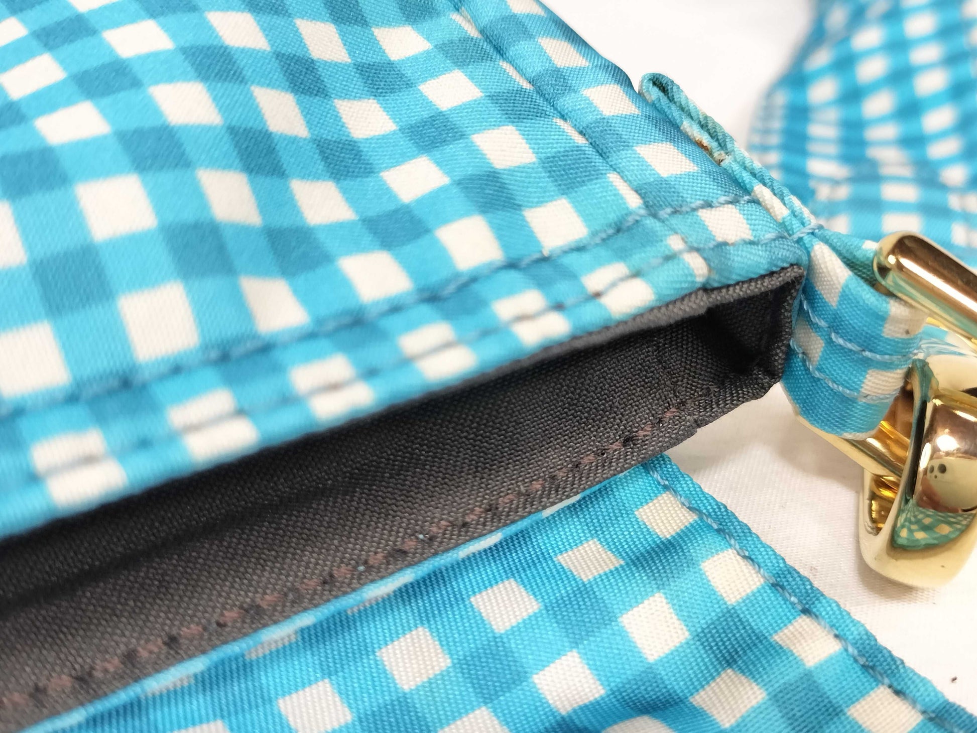 FENDI Mamma Bucket 2-way shoulder bag, gingham check
