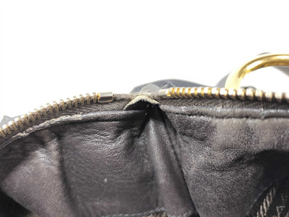 PRADA Nylon Prada Logo Jacquard 2-Way Shoulder Bag