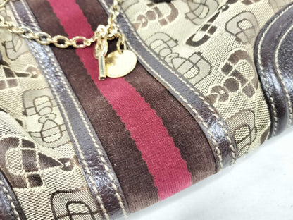GUCCI Gucci Sherry Line Horsebit Doctor's Bag Handbag Handbag