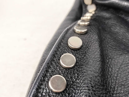 PRADA Etiquet Studded Tote Bag Shoulder Bag