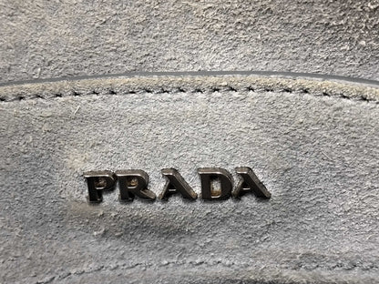 PRADA Etiquet Studded Tote Bag Shoulder Bag