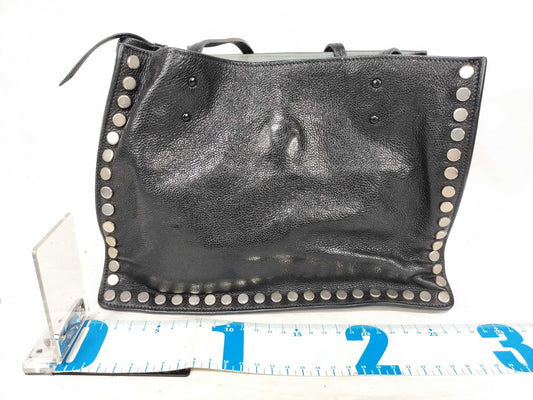 PRADA Etiquet Studded Tote Bag Shoulder Bag