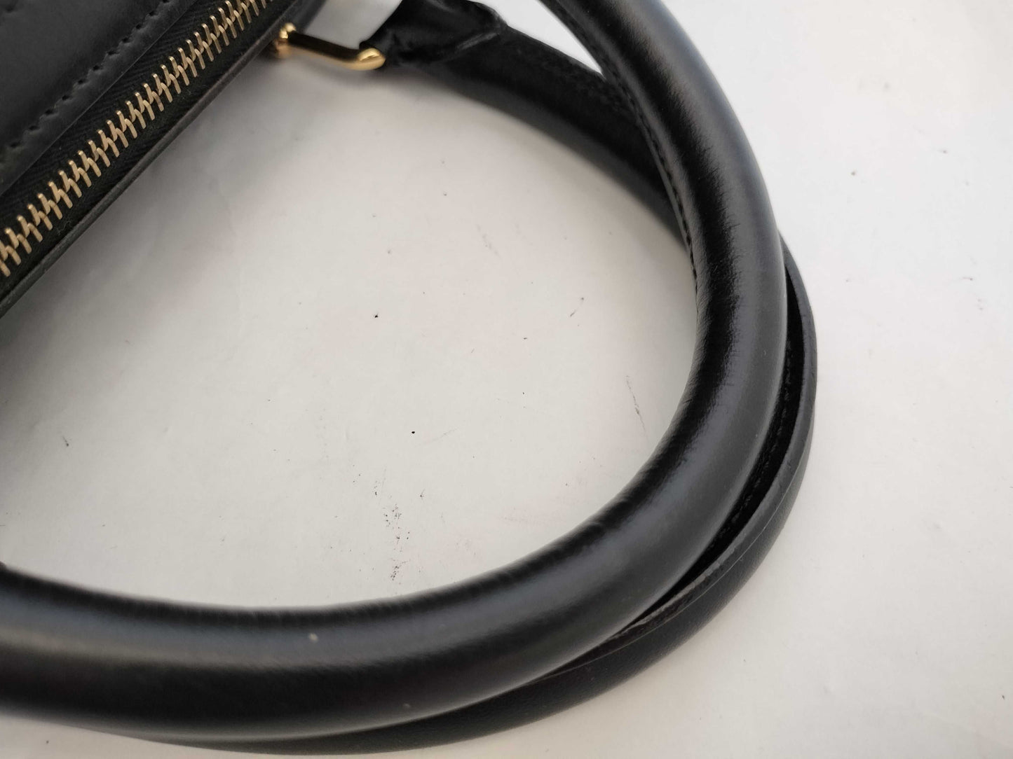 CELINE Black Macadam Boston Bag