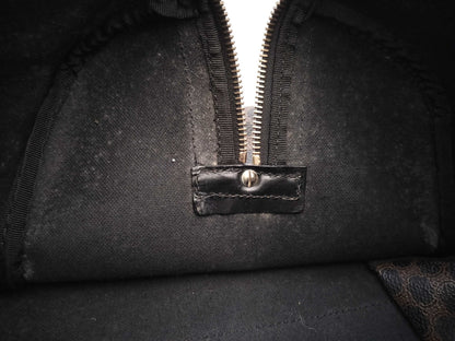 CELINE Black Macadam Boston Bag